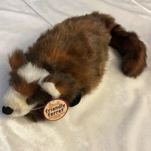 Vintage Scoozie Interactive Original Pet Ferret Limited Ed